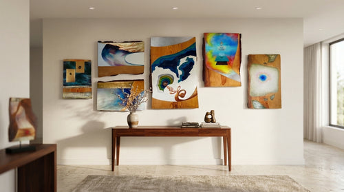 Dia Revelatio - Містичне мистецтво з дерева | Сім етапів життя | Елегантний різдвяний та новорічний декор